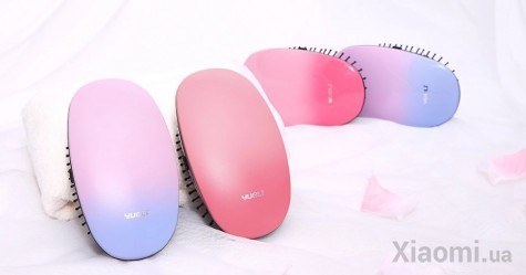 Расческа Xiaomi Yueli Portable Anion Massage Comb Matte Blue (HIC-206PM)